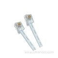 Telephone Straight Cable Rj12 Telephone Flat Cable